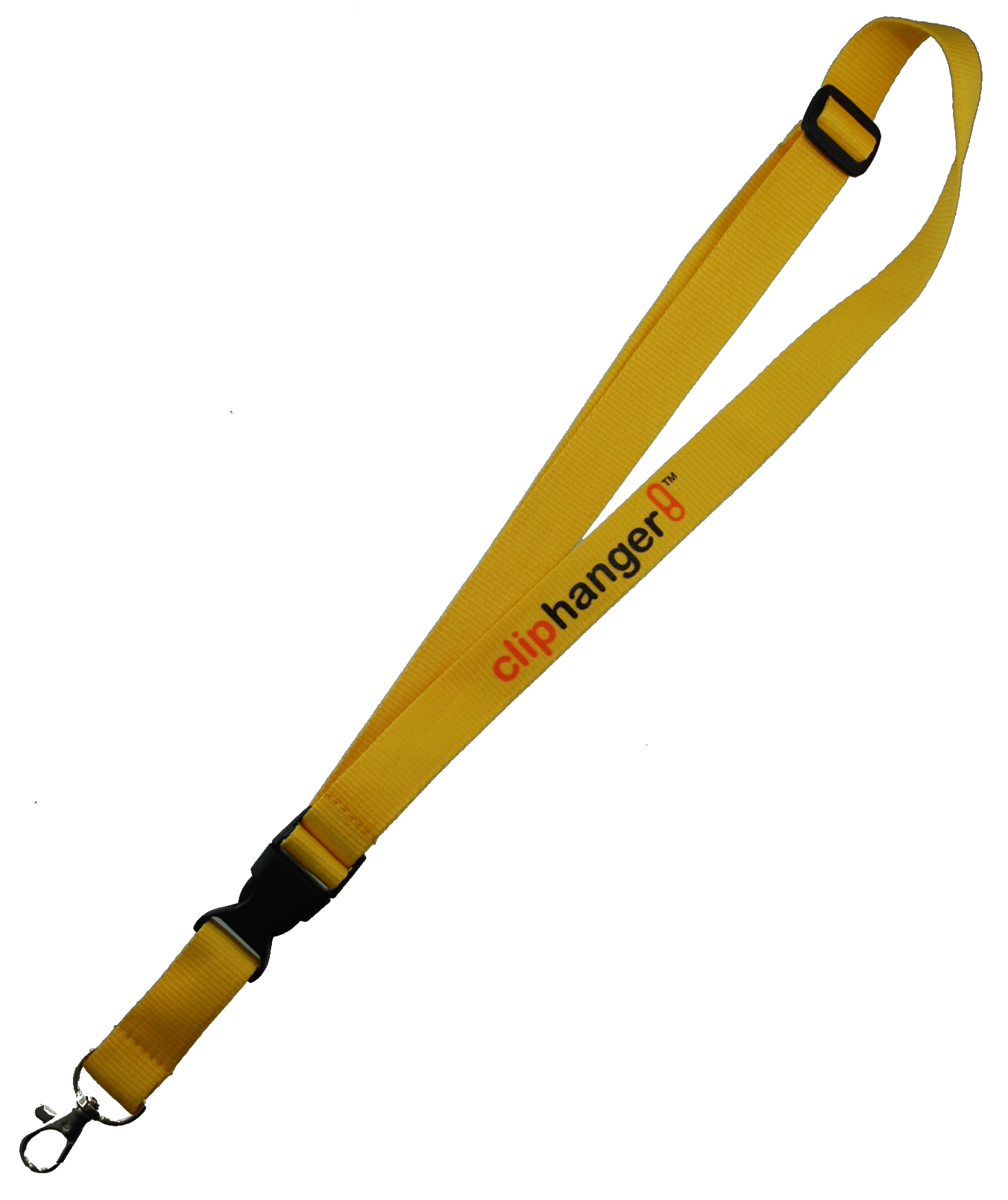 Cliphanger Lanyard  Yellow